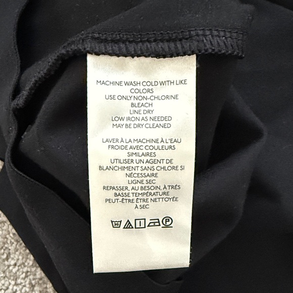 Anthropologie The Margot Kick-Flare Black Cropped Pants Maeve Women’s Size Small - Picture 8 of 8